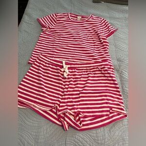 J Crew Factory pajama set. Size XL